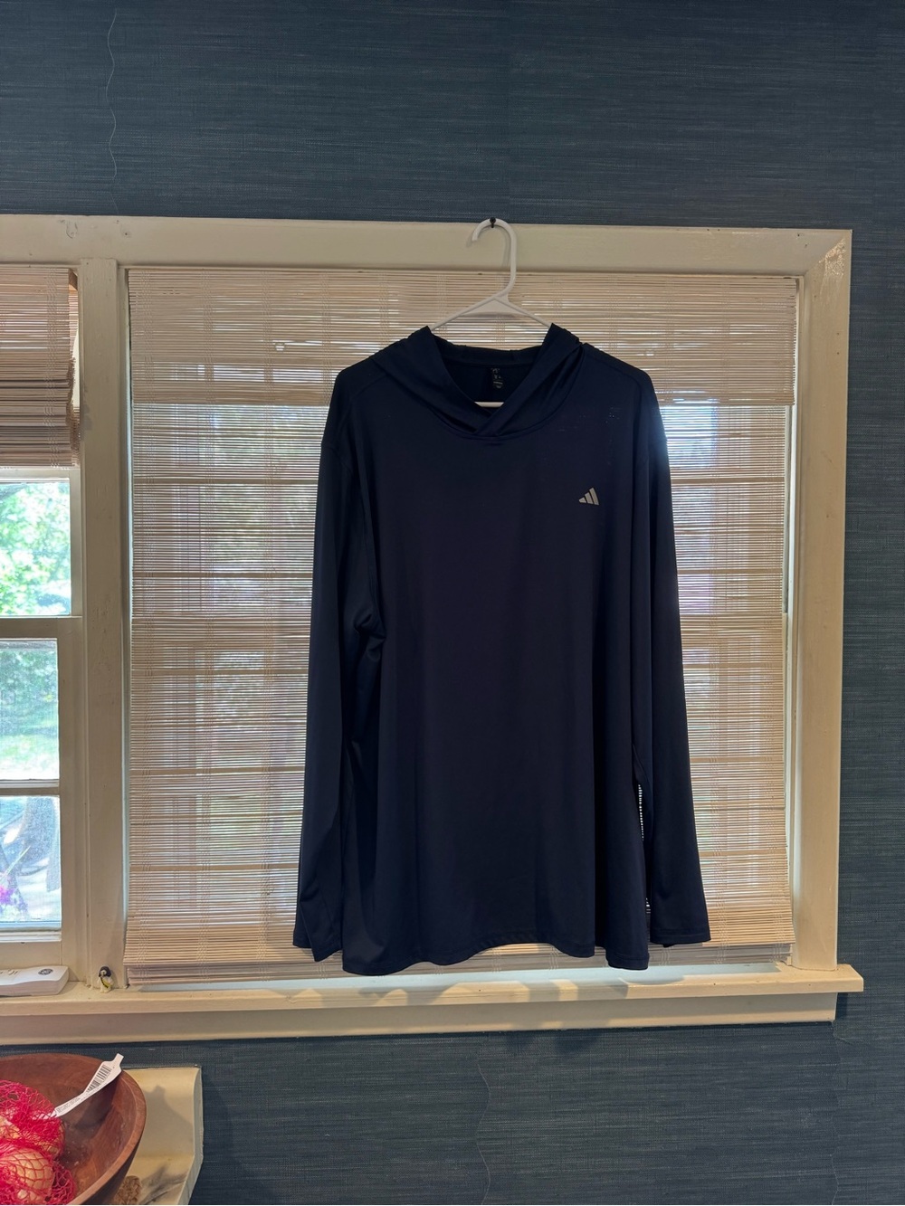 adidas Navy Hooded Pullover